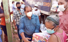 Governo do Tocantins inicia entrega de alimentos para famílias da Comunidade Quilombola Barra do Aroeira