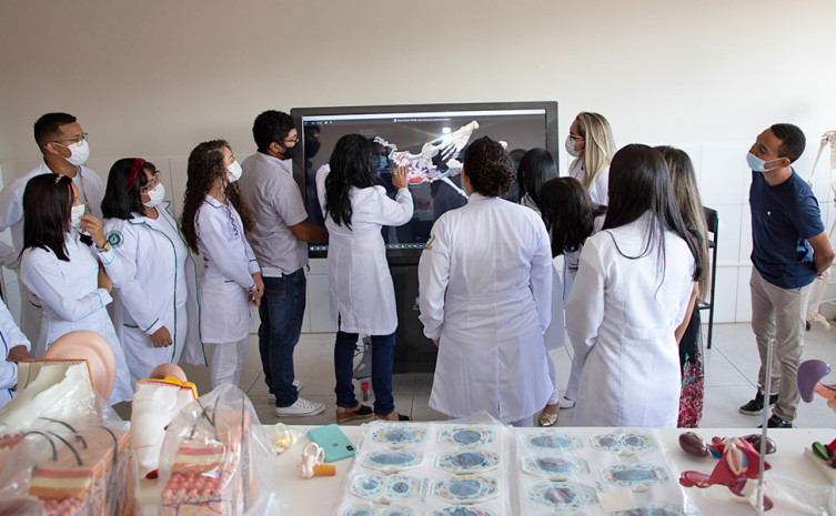 Unitins investe em plataforma multidisciplinar 3D para equipar laboratório dos cursos de Medicina e Enfermagem
