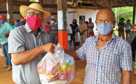 Assentados e comunidades quilombolas agradecem ao Governo do Tocantins por alimentos recebidos para amenizar impactos da pandemia