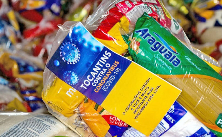 Entrega de cestas básicas para famílias de assentamentos rurais e comunidades tradicionais quilombolas iniciou nesta quarta-feira,28