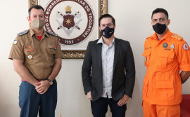 Corpo de Bombeiros Militar e Crea Tocantins buscam parceria na legislação de segurança contra incêndio e pânico