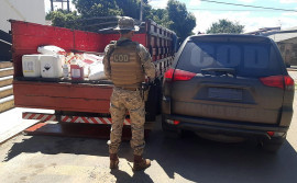 Polícia Militar apreende 2 mil kg de fertilizantes e 700 litros de agrotóxicos sem nota fiscal na região sudeste do Tocantins