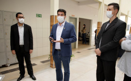 Comissão do Conselho Estadual de Saúde faz avaliação do Câmpus Augustinópolis para validar curso de Medicina da Unitins