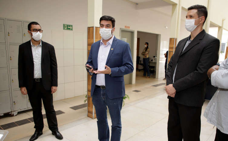 Equipe de Gestão da Unitins acompanha visita de Comissão do CES no Câmpus Augustinópolis