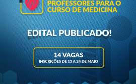 Unitins publica edital de seleção para professores do curso de Medicina