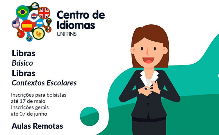 São ofertadas vagas para os cursos de Espanhol Básico, Inglês Básico, Inglês Instrumental, Libras Básico, e Libras Contextos Escolares; inscrições podem ser feitas de modo on-line