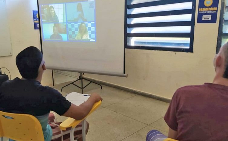 Atualmente, todos os adolescentes em cumprimento de medida socioeducativa do estado do Tocantins estão tendo acesso às aulas
