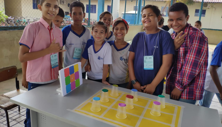 Feira apresenta jogos matemáticos desenvolvidos por alunos do