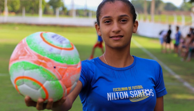 Amistoso marca encerramento do ano na Escolinha de Futebol Nilton Santos,  em Palmas