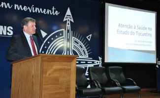 Secretário da Fazenda faz exposição financeira em evento que discute saúde pública