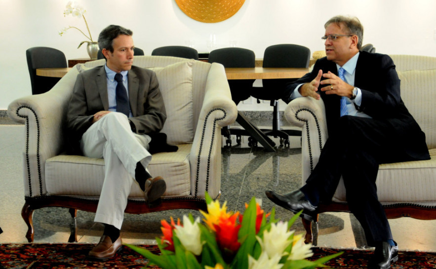 Executivos do BID são recebidos pelo governador Marcelo Miranda no Palácio Araguaia. Foto Elizeu Oliveira . Governo do Tocantins.jpg