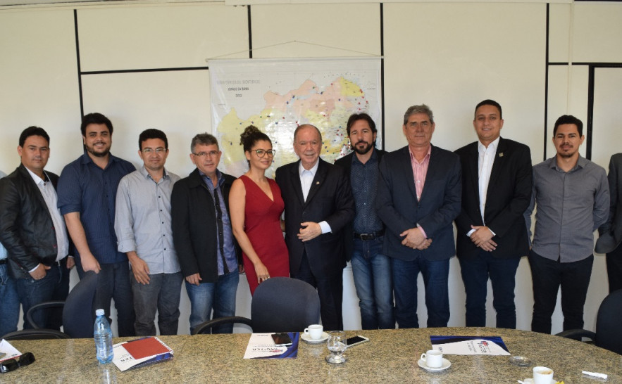 Equipe técnica da Seplan é recebida por governador interino da Bahia