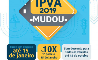Pagamento do IPVA 2019 mudou para todas as placas