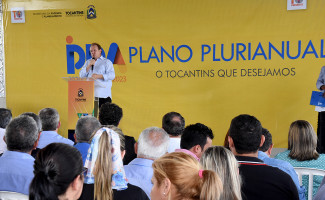 Governador Mauro Carlesse abre consulta publica do PPA 2020 2023 e destaca importância da participação da sociedade