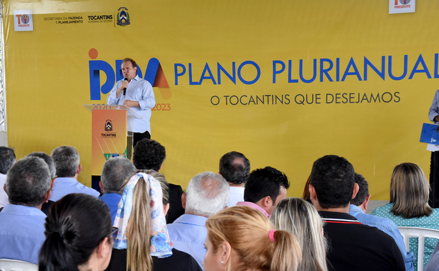  Essa foi a primeira das 10 consultas públicas que o Governo do Estado vai realizar em todas as regiões do Tocantins para ouvir os representantes e o povo para elaboração das políticas públicas para os próximos quatros anos 