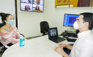 Secretária da Fazenda e Planejamento tem ambiente próprio para reuniões virtuais