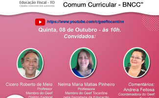 Educação Fiscal e Cidadania é tema da live do  próximo dia 8