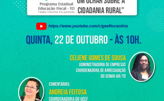 Direitos e deveres do cidadão do campo serão apresentados em live