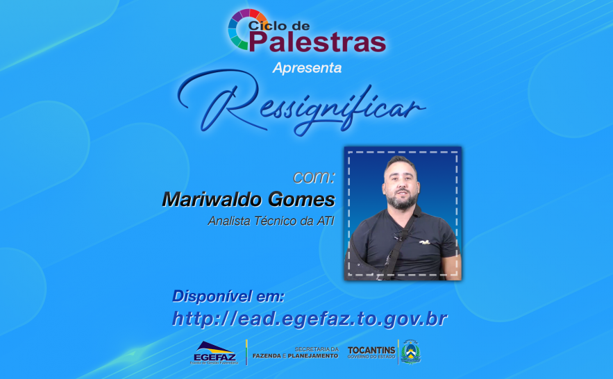 Palestra online Ressignificar