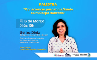 Palestra aborda práticas interativas para melhorar qualidade de vida