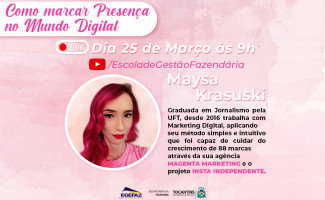 Secretaria da Fazenda encerra comemorações do mês da mulher com palestra sobre presença no mundo digital