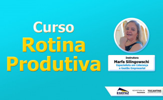 Egefaz disponibiliza novamente curso Rotina Produtiva