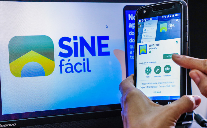 O Aplicativo está disponível na versão Android e IOS.