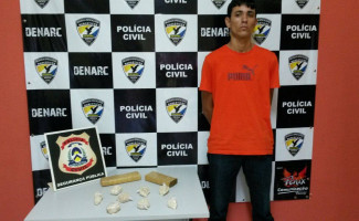 Denarc prende suspeito por tráfico de drogas em Palmas