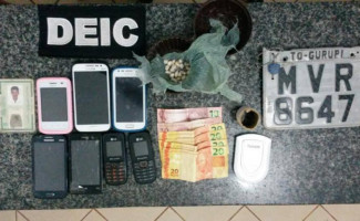 Polícia Civil prende homem em flagrante por tráfico de drogas e receptação, em Gurupi