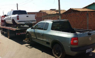 Três carros roubados são apreendidos pela polícia civil, em Porto Nacional
