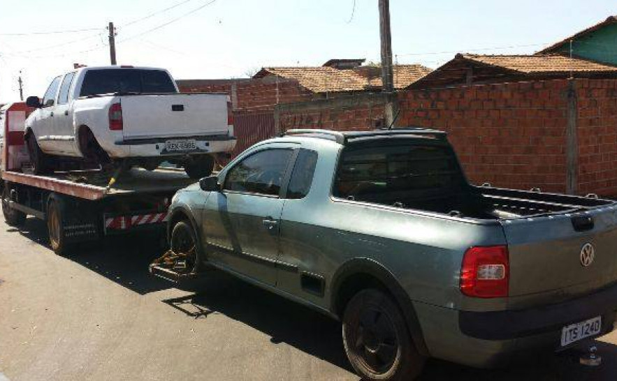 Veículos apreendidos pela Polícia Civil em Porto Nacional