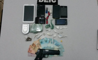 Homem é preso em operação da polícia civil por tráfico de drogas em Gurupi