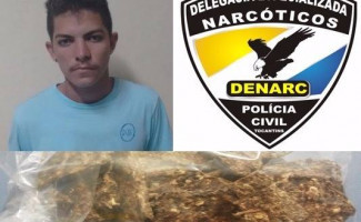 DENARC prende mais um suspeito de tráfico de drogas na Capital