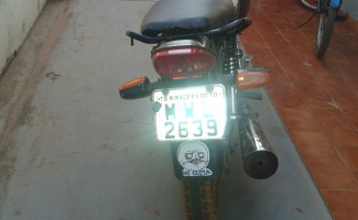 Motocicleta furtada é recuperada pela Polícia Civil, em Formoso do Araguaia