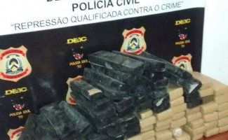 DEIC Norte apreende 130 quilos de maconha, em Araguaína