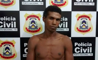Em menos de 24hs, Polícia Civil desvenda homicídio e prende um dos autores do crime, em Porto Nacional