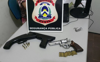 Duas armas são apreendidas pela polícia civil em Colinas do Tocantins