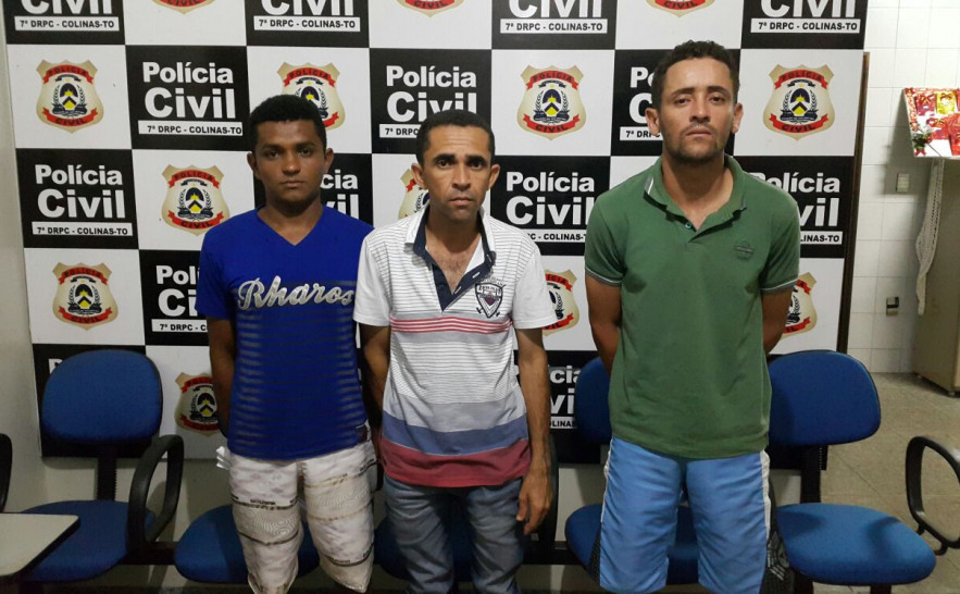 Suspeitos de tentativa de homicídio são presos pela Polícia Civil, no interior do Estado