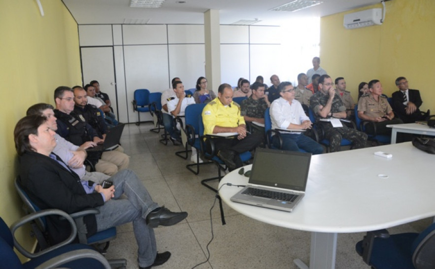 SSP promove reunião de forças de segurança sobre evento olímpico em Palmas