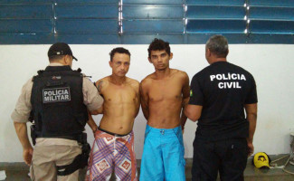 Polícia Civil deflagra operação contra a criminalidade e prende dois suspeitos de praticar vários crimes no norte do Estado 