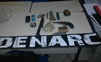 Mais um ponto de comercialização de drogas é desarticulado pela Denarc na região sul de Palmas 