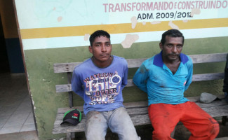 Suspeitos de homicídio, pai e filho são localizados e presos na zona rural de Santa Tereza (TO)