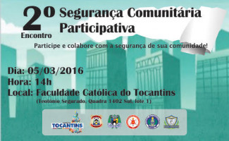Polícia Comunitária e parceiros realizam 2ª Encontro de Segurança Participativa em Palmas