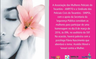 Secretaria da Segurança Pública sedia evento em homenagem às mulheres