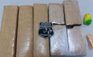 Deic sul apreende 5kg de maconha e prende duas mulheres suspeitas por tráfico de drogas em Gurupi