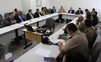 Secretário da segurança pública realiza reunião do Gabinete de Gestão Integrada do Estado