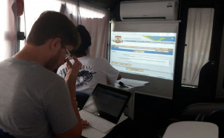 Ônibus-escola é utilizado pela primeira vez na capacitação de servidores da SSP