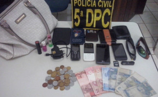 Polícia civil apreende vários objetos frutos de roubos na região de Taquaralto