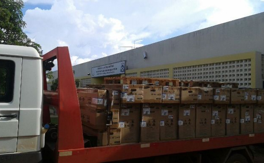 Aparelhos de ar condicionado são entregues aos Núcleos do Interior