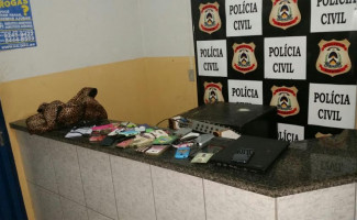 Polícia Civil prende dois em flagrante por roubo e tráfico de drogas em Gurupi
